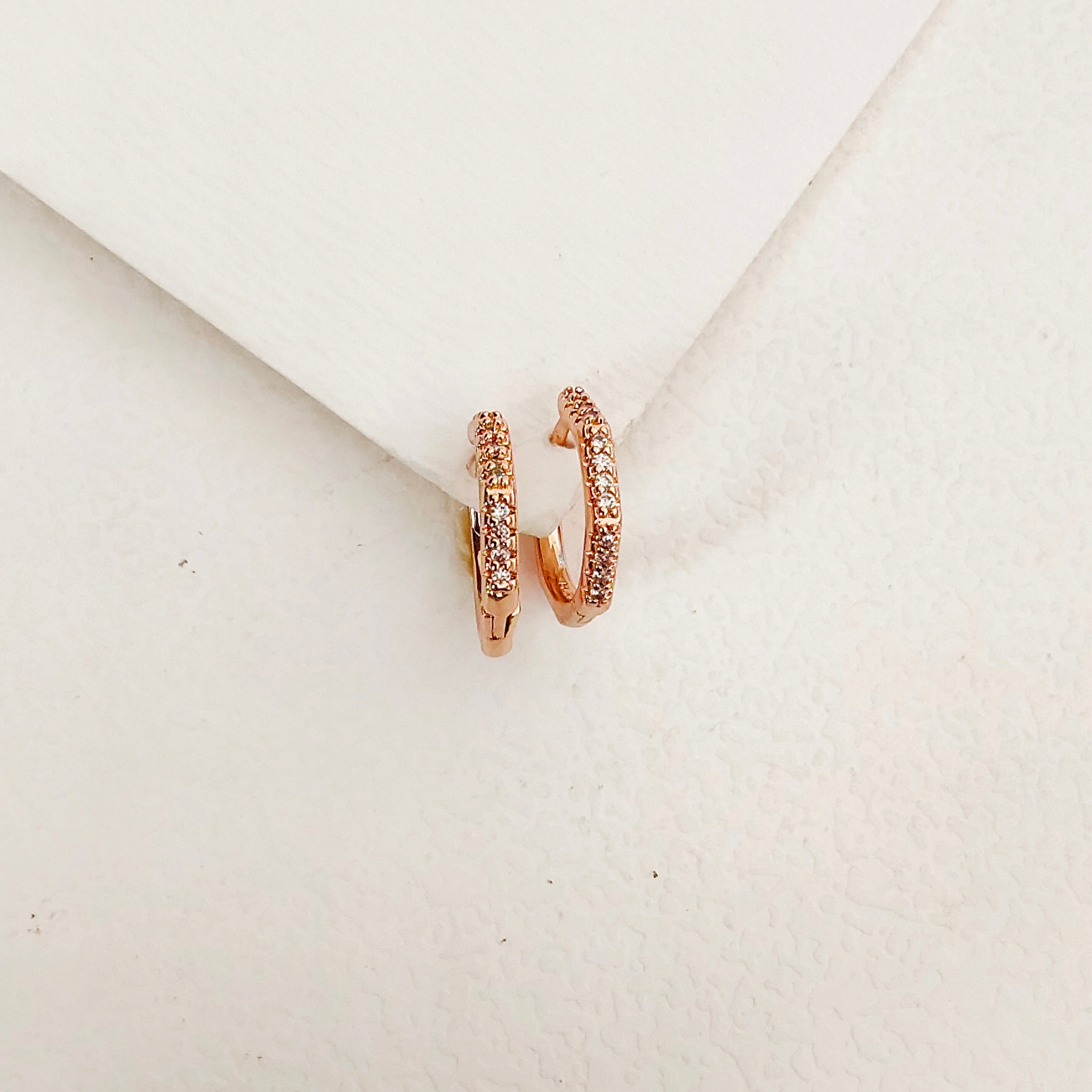 Hexagon bali earring