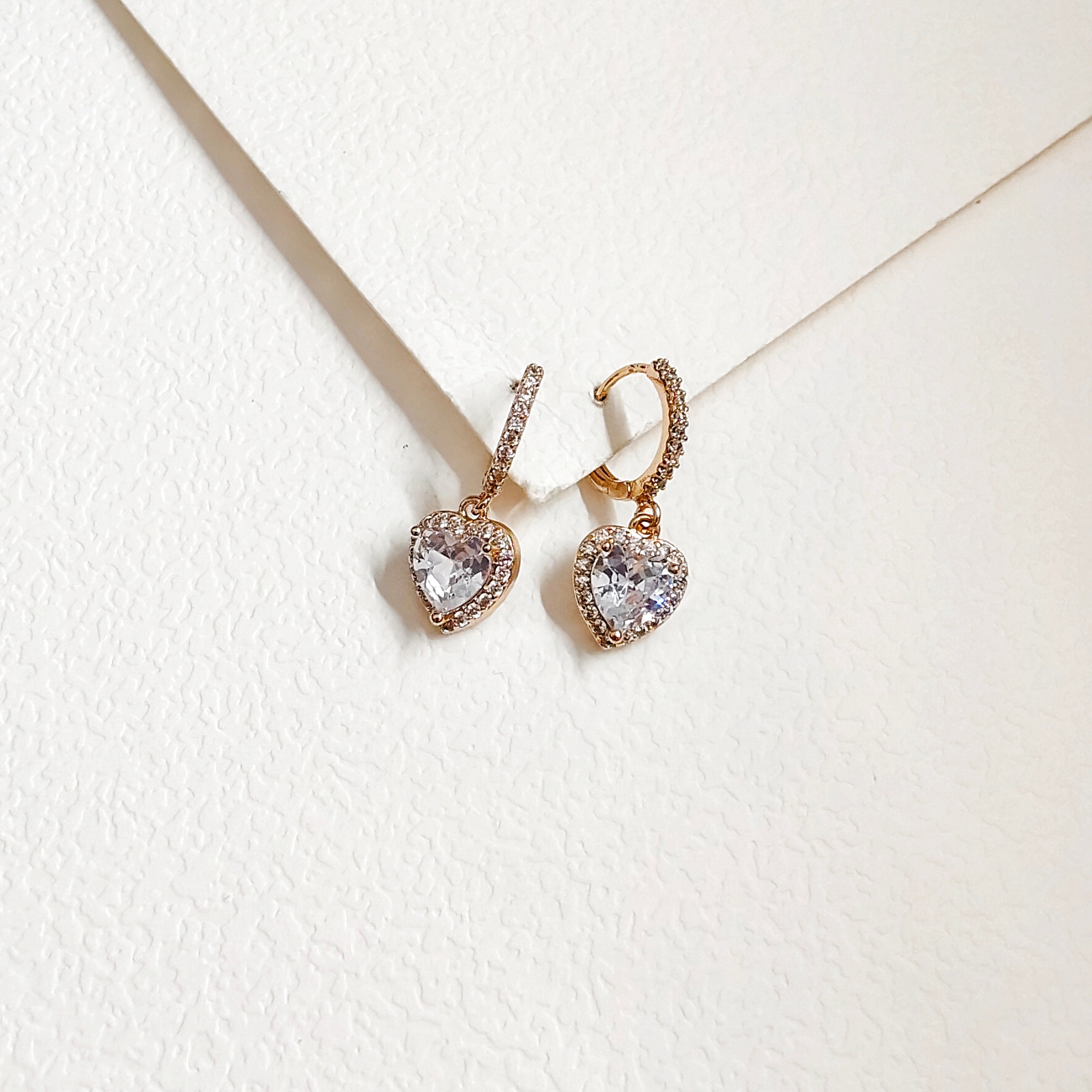 Sweet heart bali earring