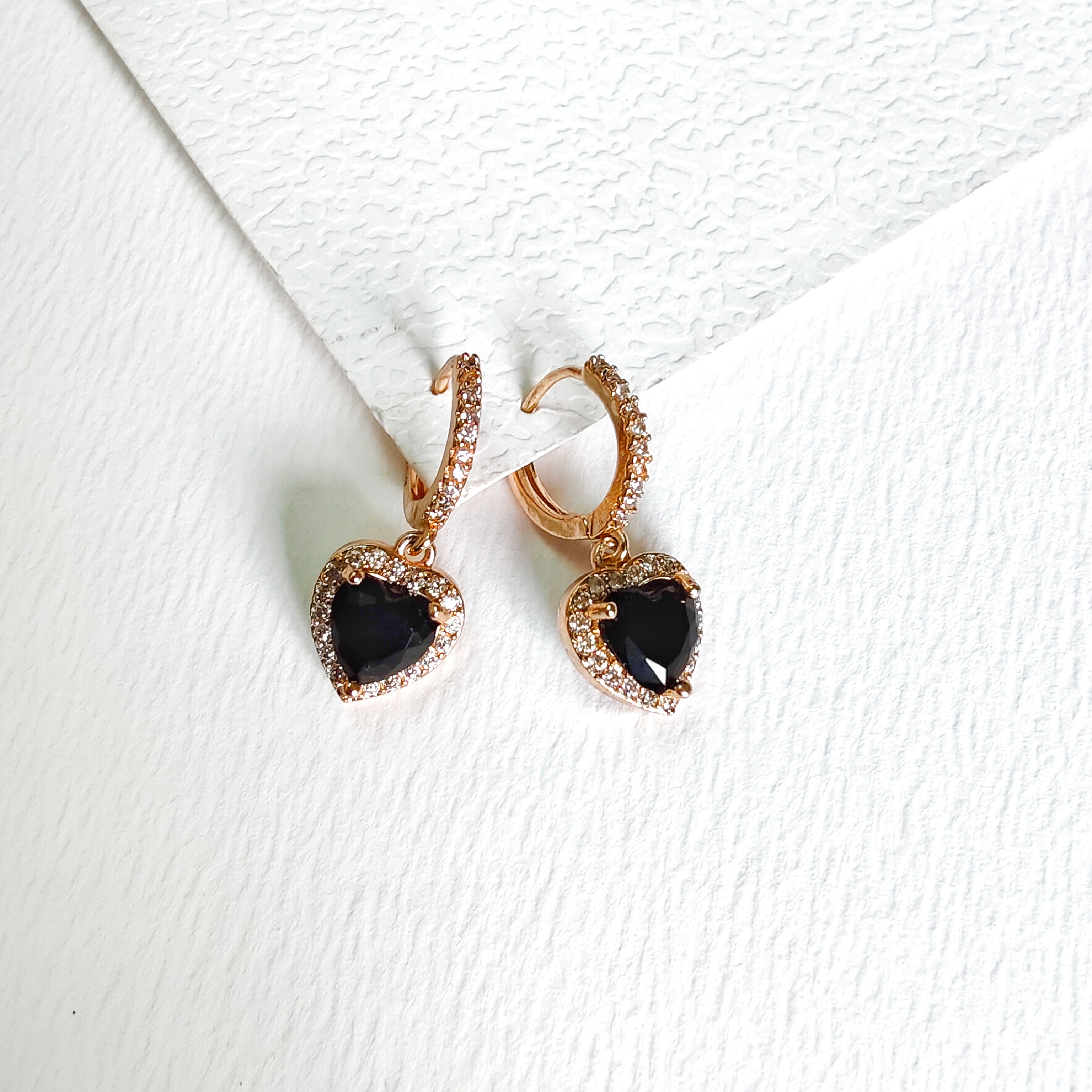 Sweet heart bali earring