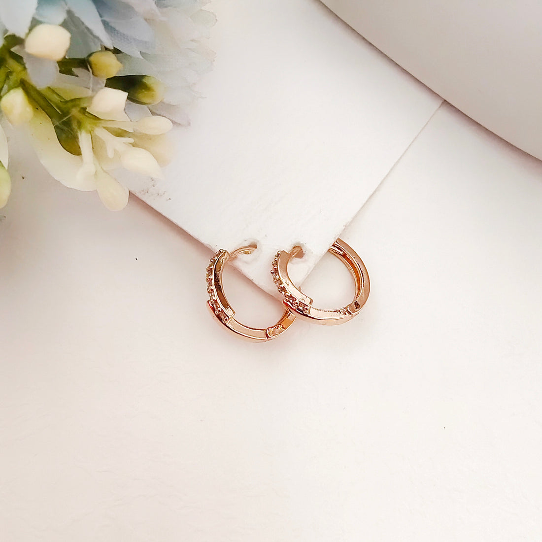 Twin wave bali earring