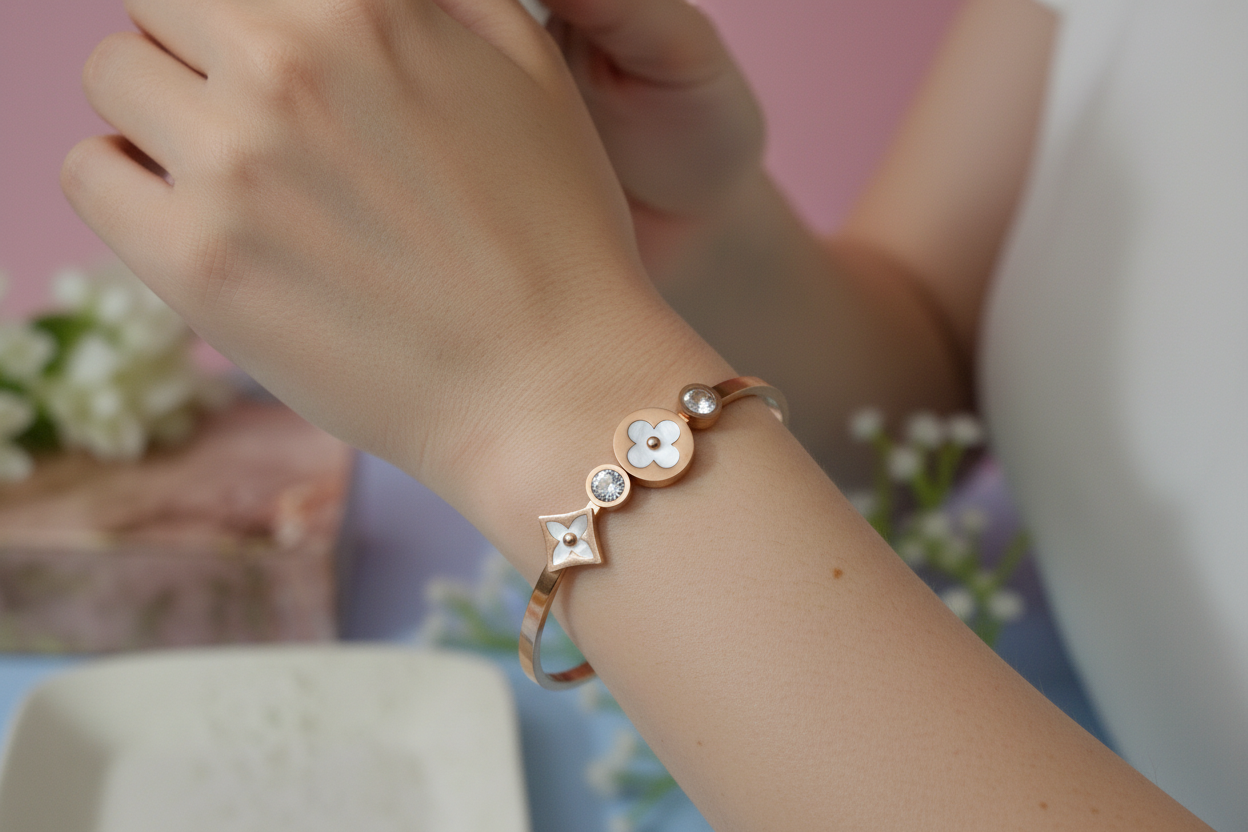 Clover luck bracelet
