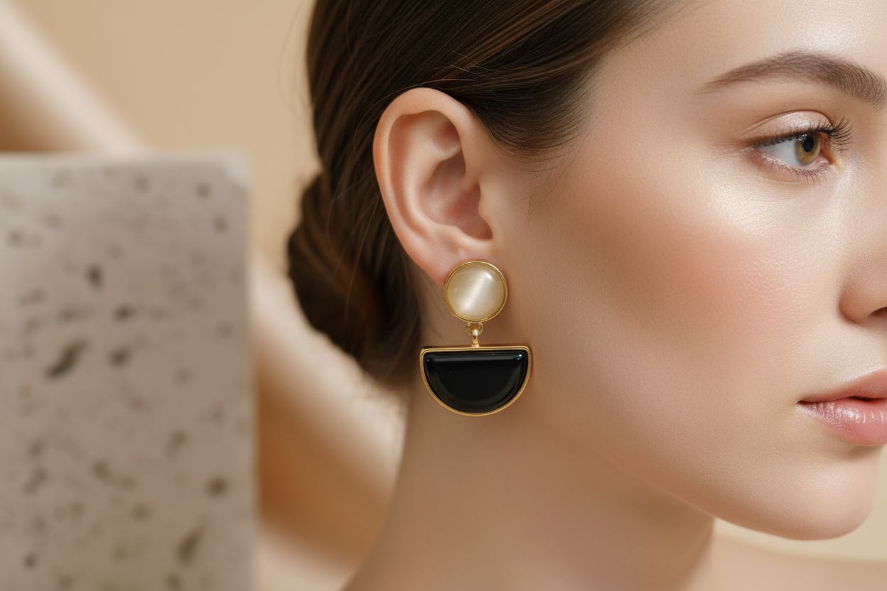 Unrival minimal earring