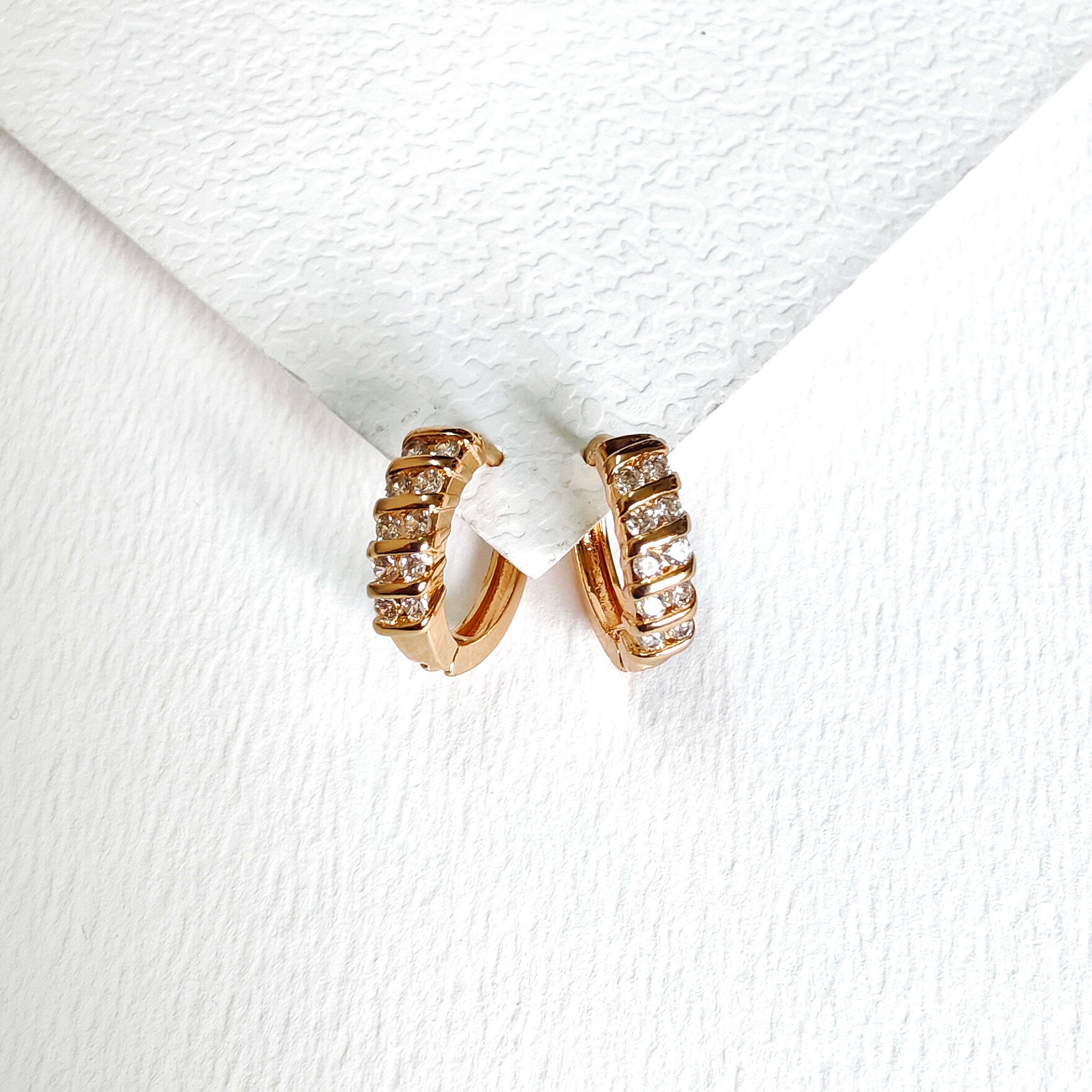 Luxury chunky bali earring