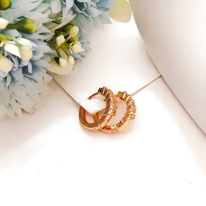 Luxury chunky bali earring