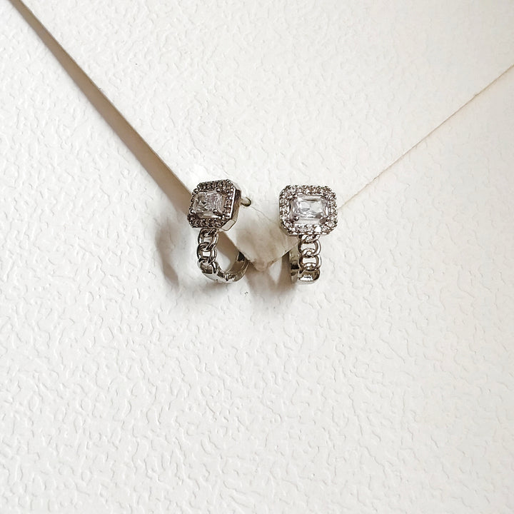 PRISM SQUARE BALI EARRING