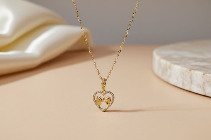 Pinky promise necklace