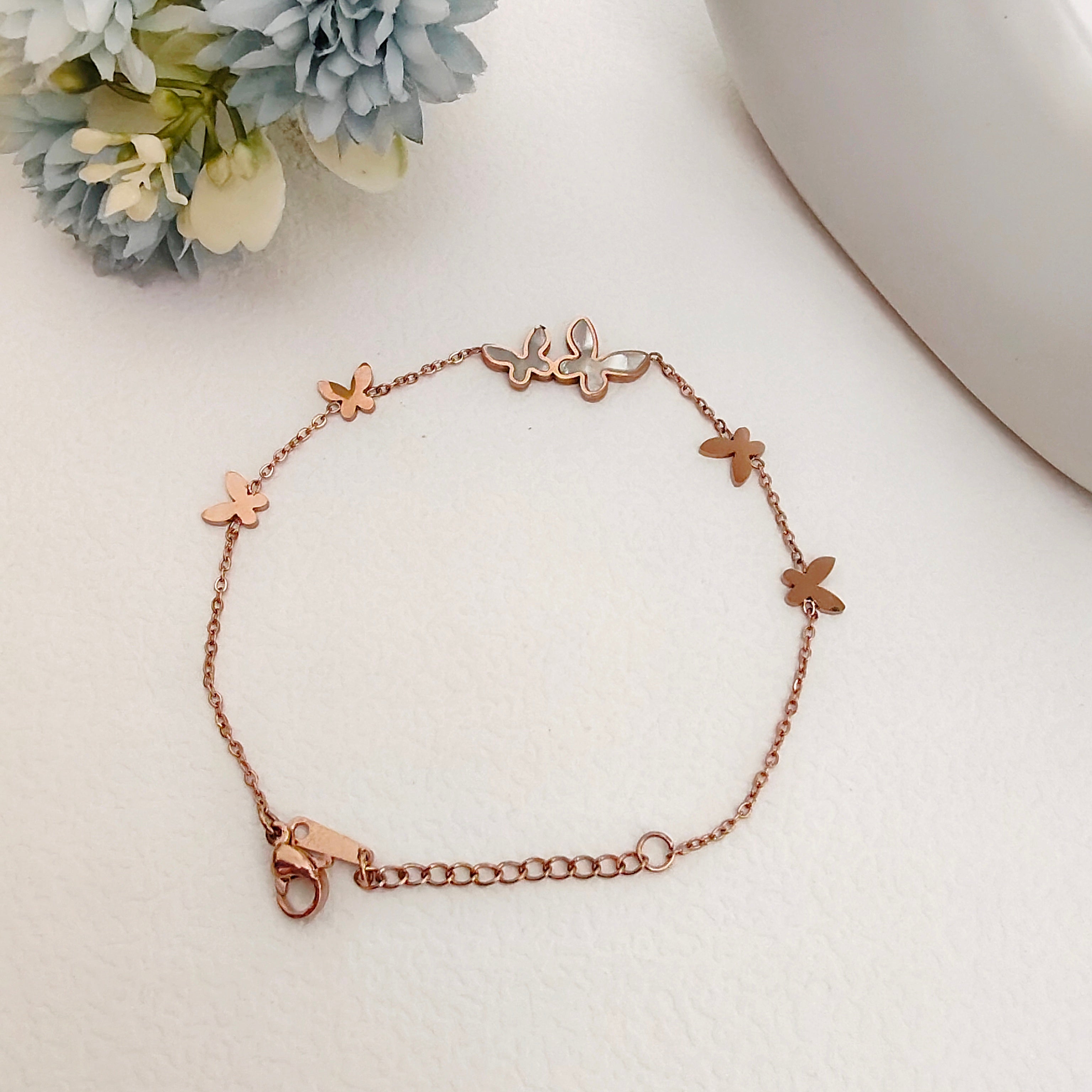 Ittle butterfly bracelet