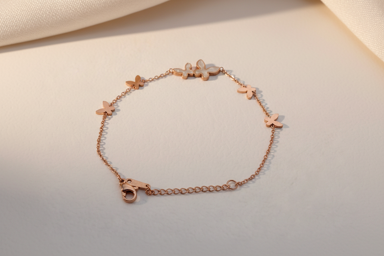 Ittle butterfly bracelet