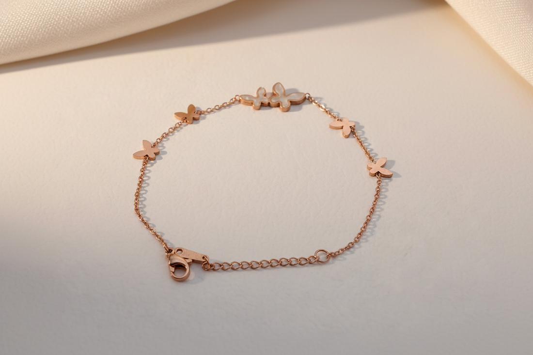 Ittle butterfly bracelet
