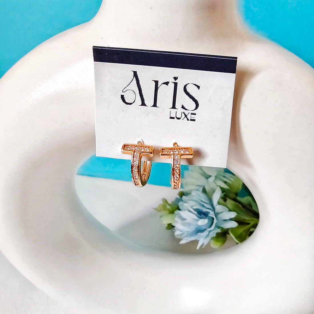 French vintage bali earring