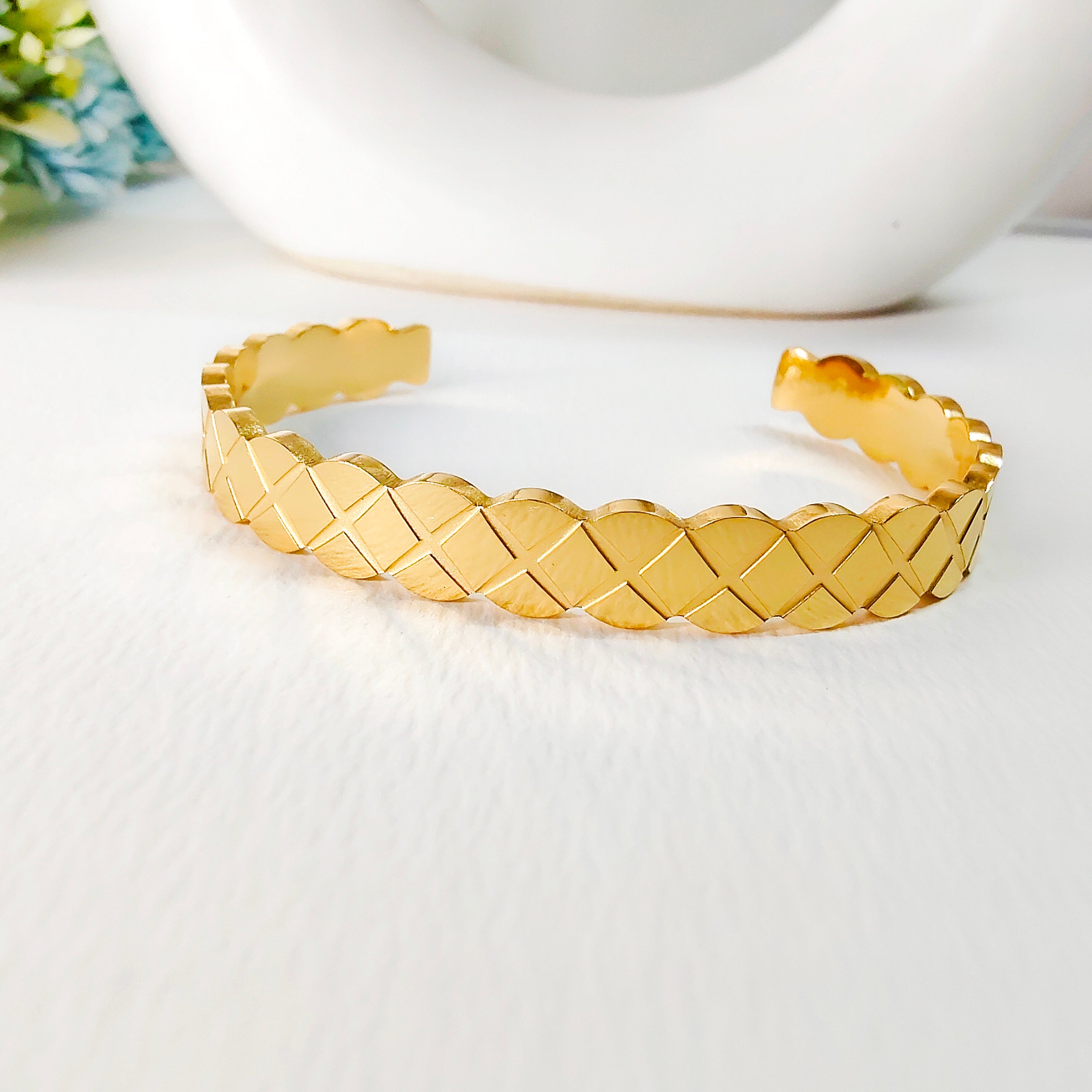 Geometric bracelet