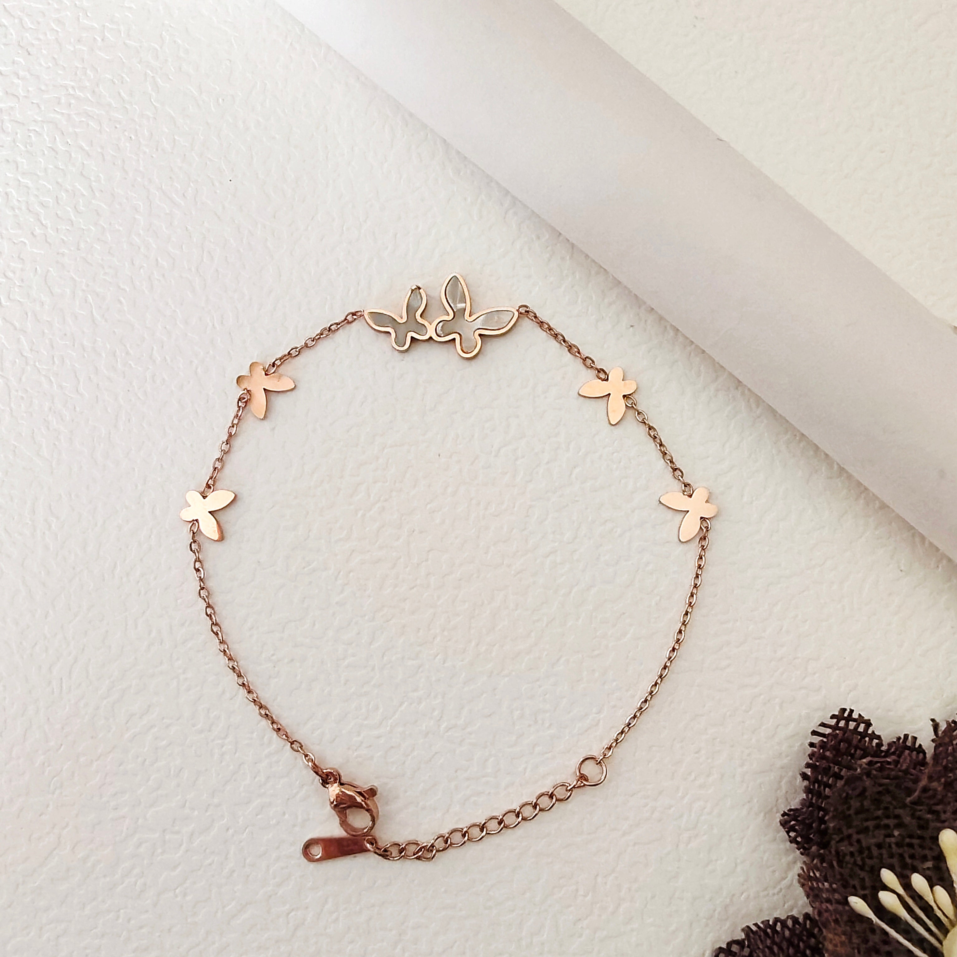 Ittle butterfly bracelet