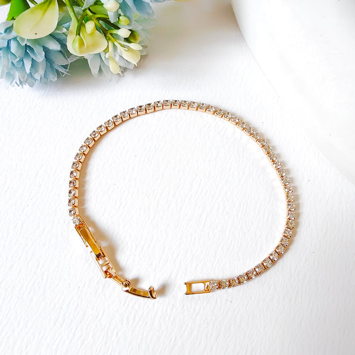 Sparkling diamond bracelet