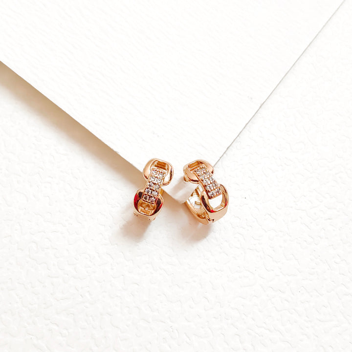 Zircon decor bali earring