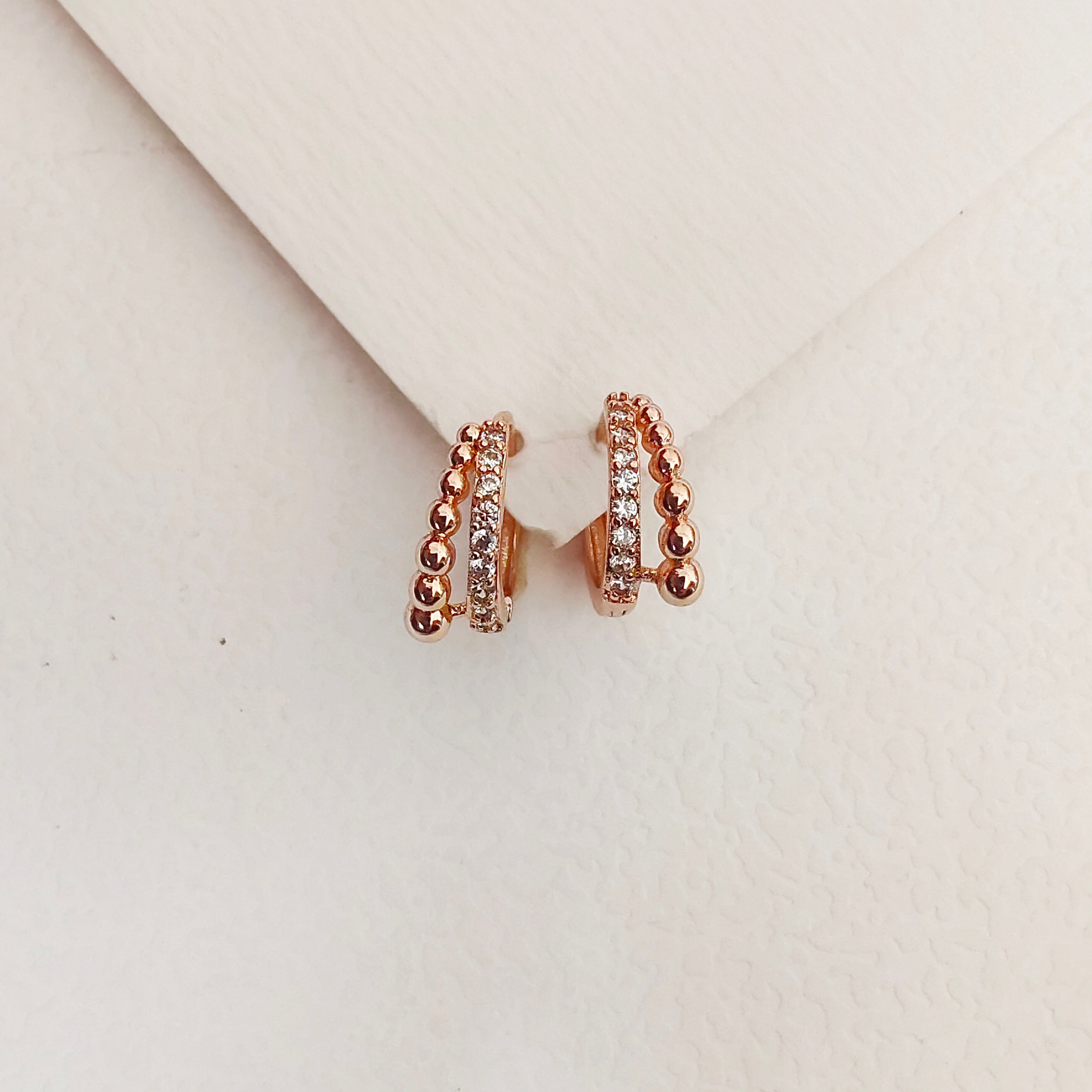 Paris zirconia bali earring